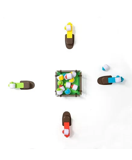 Fat Brain Toys Heap-O-Sheep F363DT2, Colorful, Detailed Game Rules, Enhance Motor Skills, 5 Years+, 30.5 x 20 x 7.3 cm, Multicolor - 2 to 4 Players