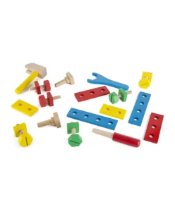 Wooden Take-Along Tool Kit